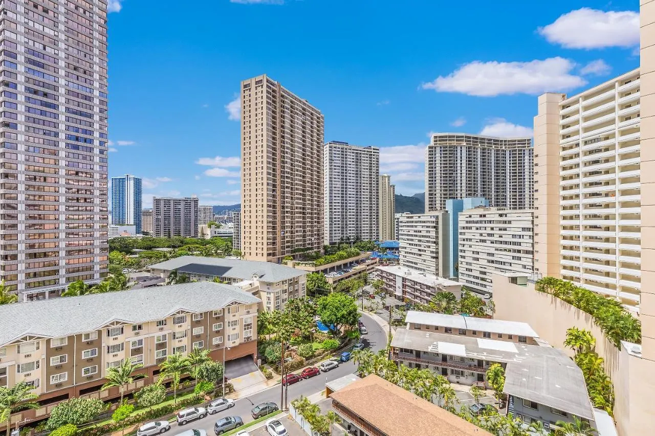 檀香山 Castle At Palms At Waikiki酒店 酒店